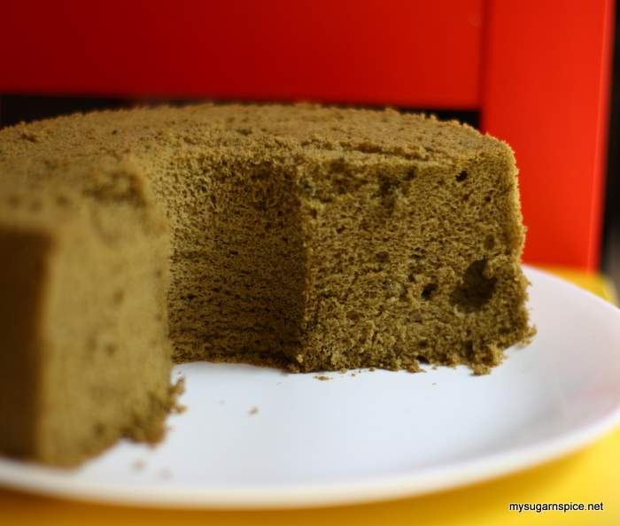 Green Tea Chiffon Cake